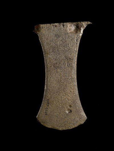 Flat Axe with Concave Sides by Egyptian 18th Dynasty